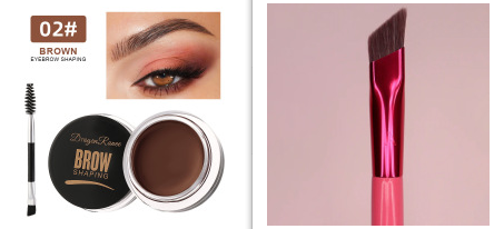 Eyebrow Dye Cream Waterproof Long Lasting Singl Gel - Image 8