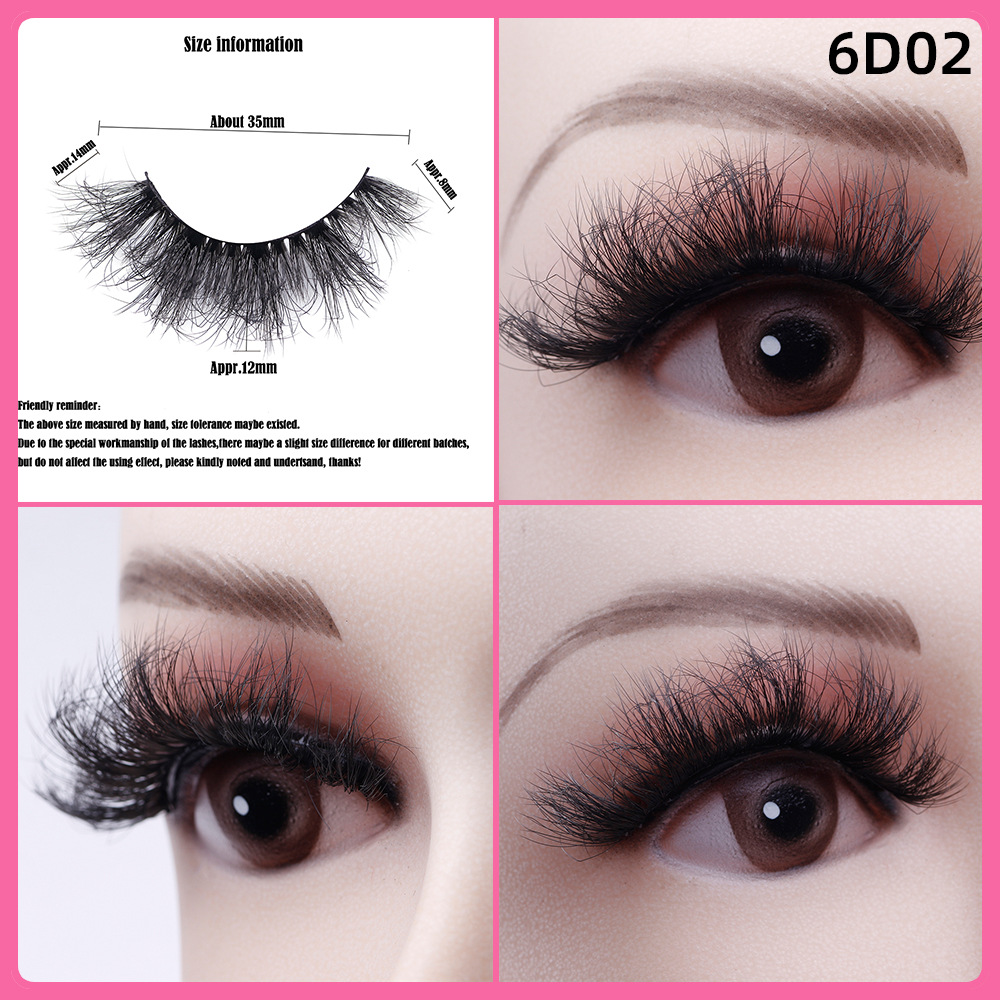 5 Pairs Of Thick False Eyelashes - Image 3