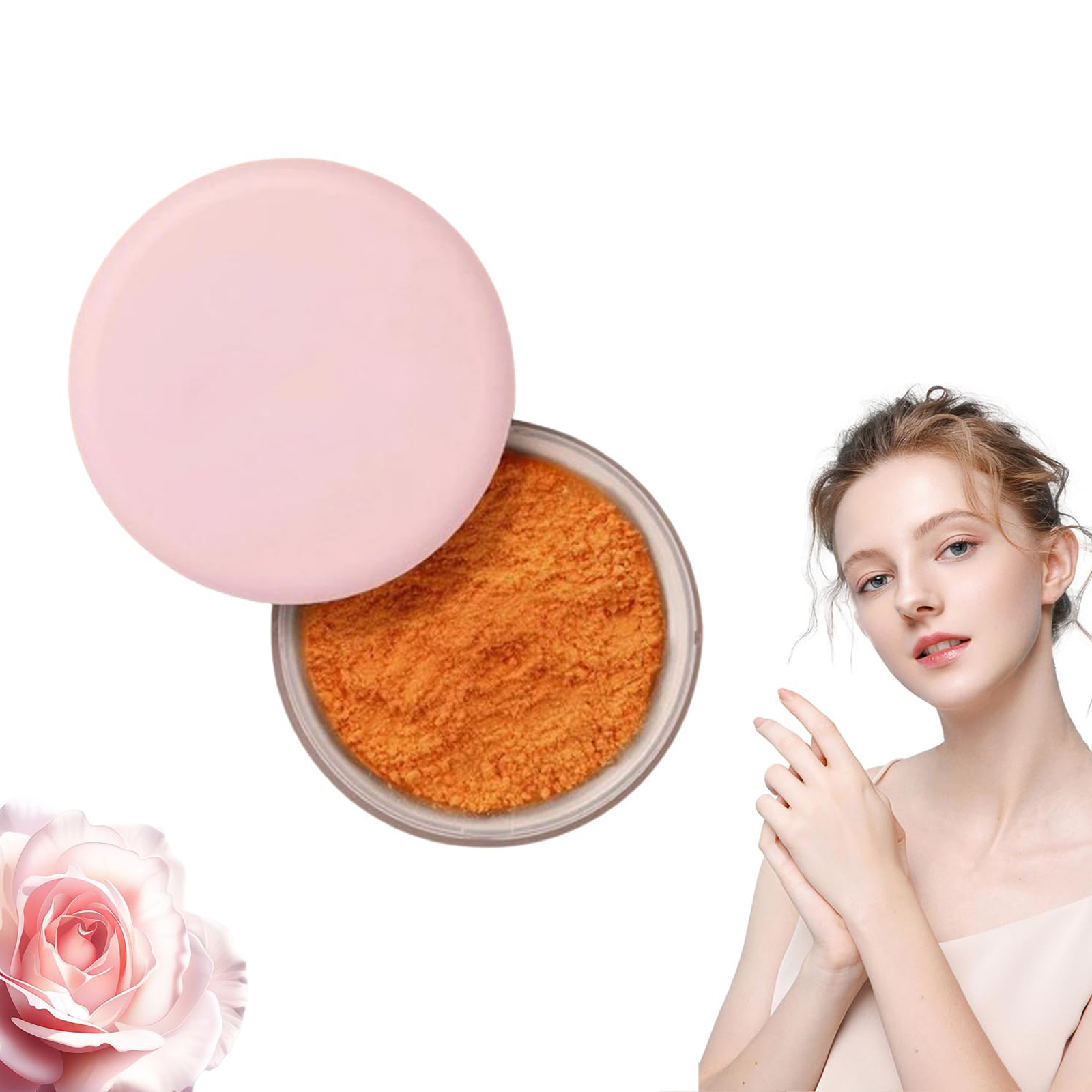 Fine Matte Texture That Is Not Easy To Remove Makeup Powder - Image 7