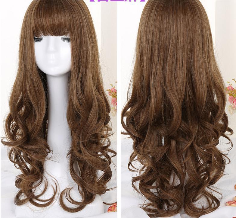 Long Curly Hair Wig Sheath - Image 12