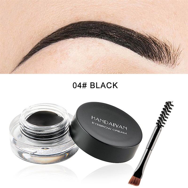 Waterproof And Not Easy To Fade Vignetting Color Eyebrow Dyeing Cream Set