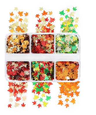 Reflective And Translucent Edelweiss Powder Nail Sequins - Image 19