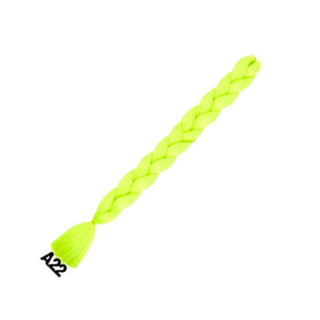 Womens Multi-colored Long Braided Ponytail - Image 20