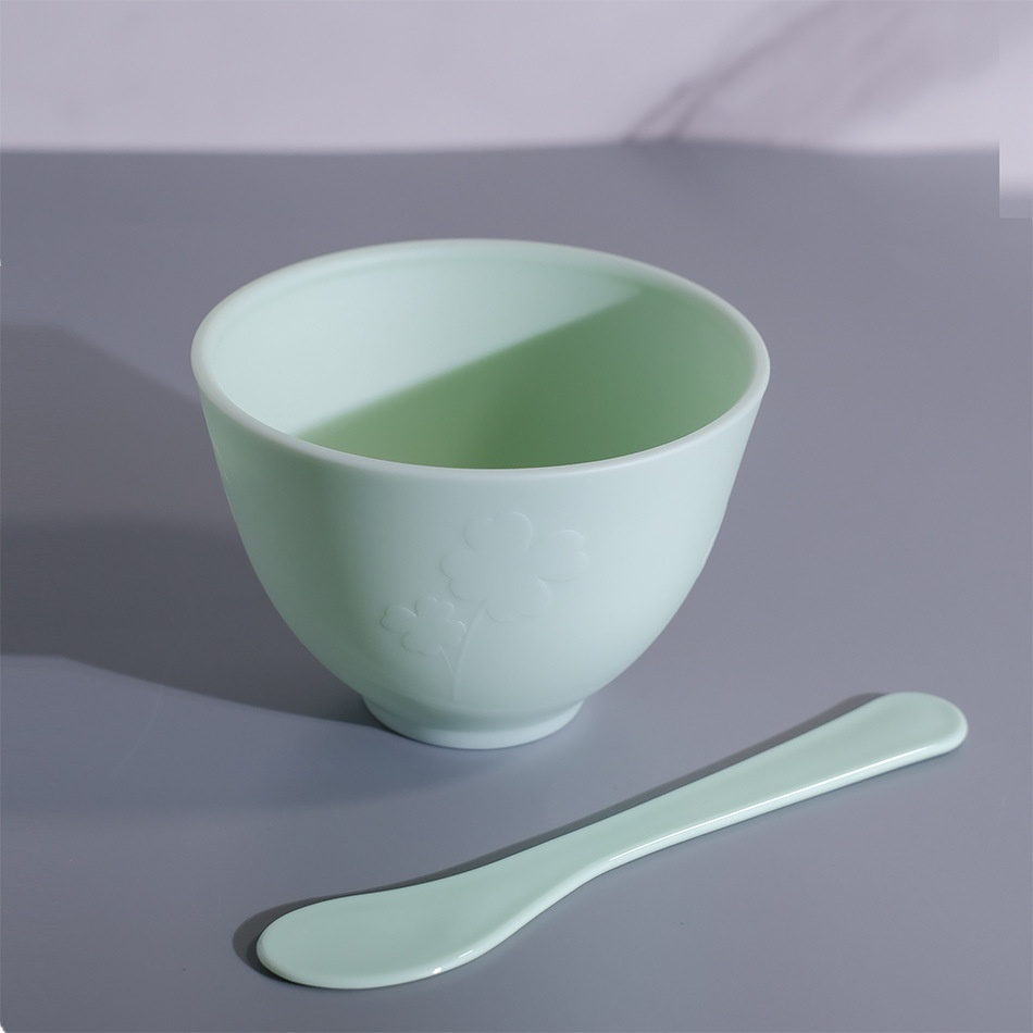 Silicone Mask Bowl And Brush Suit Thick With Scale Face - Image 21