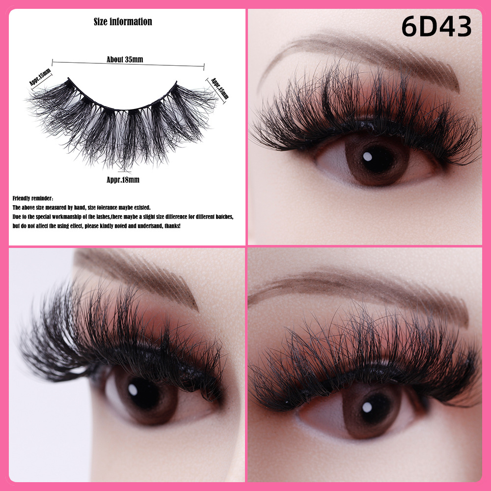 5 Pairs Of Thick False Eyelashes - Image 40