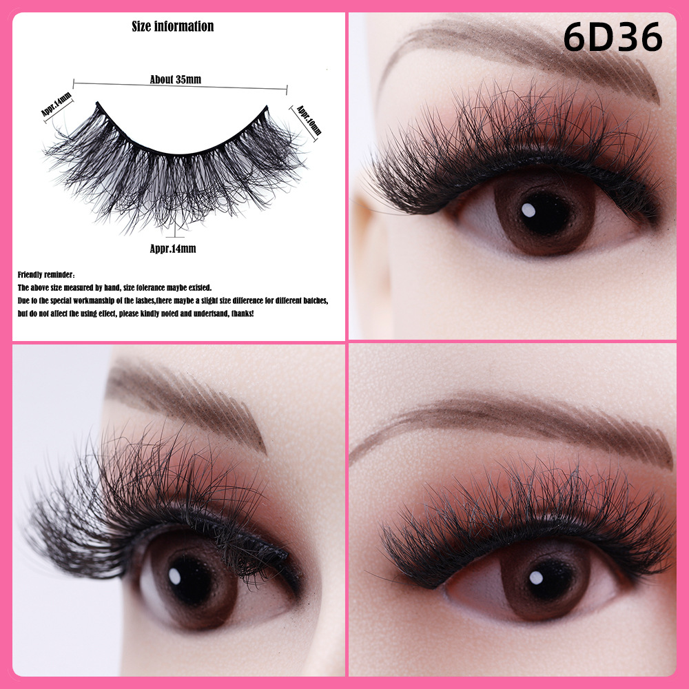 5 Pairs Of Thick False Eyelashes - Image 33