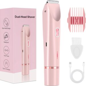 Electric Epilator Womens Dual-Head Hair Remover