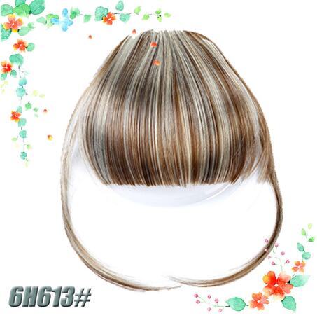 3D Clip-In Bangs Hair Extensions - Image 26