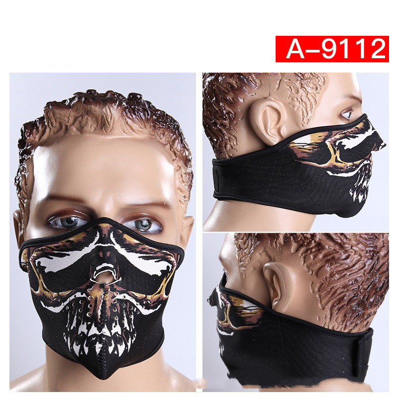 Cycling Skeleton Halloween Mask Mountaineering Ski - Image 12