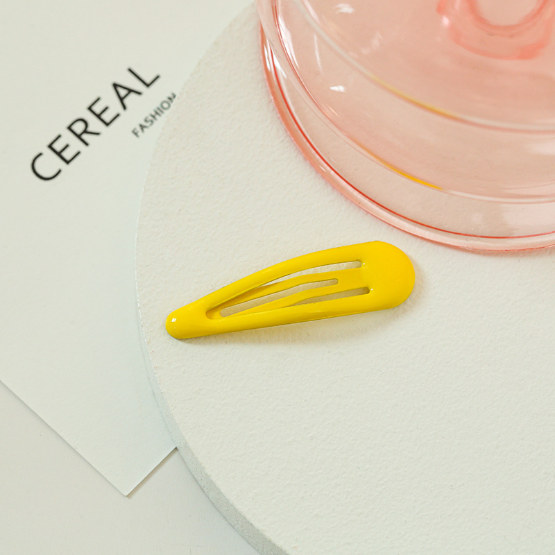 Drop-shaped Clip Paint Epoxy Female BB Clip Headdress Hairpin - Image 15