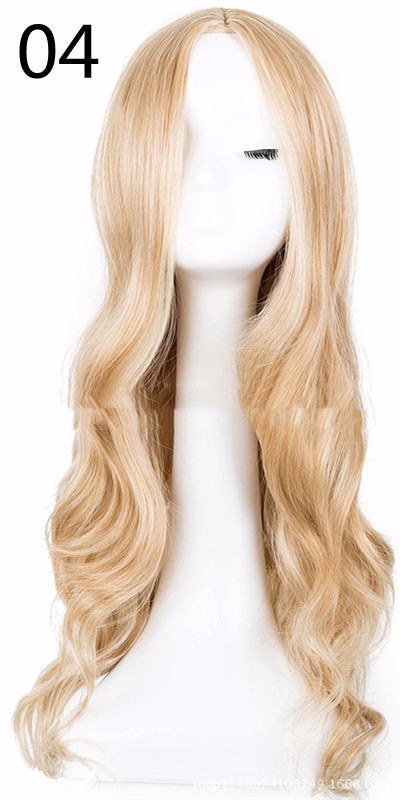 Fashion Big Wave Chemical Fiber Wig - Image 4