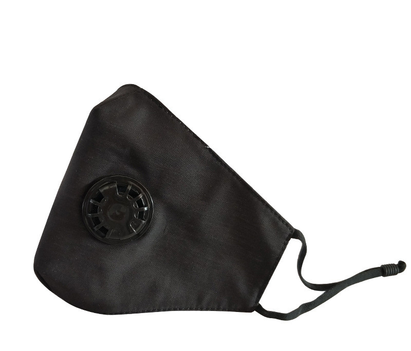 Disposable Filter Element Black Red Navy Cloth Mask - Image 3