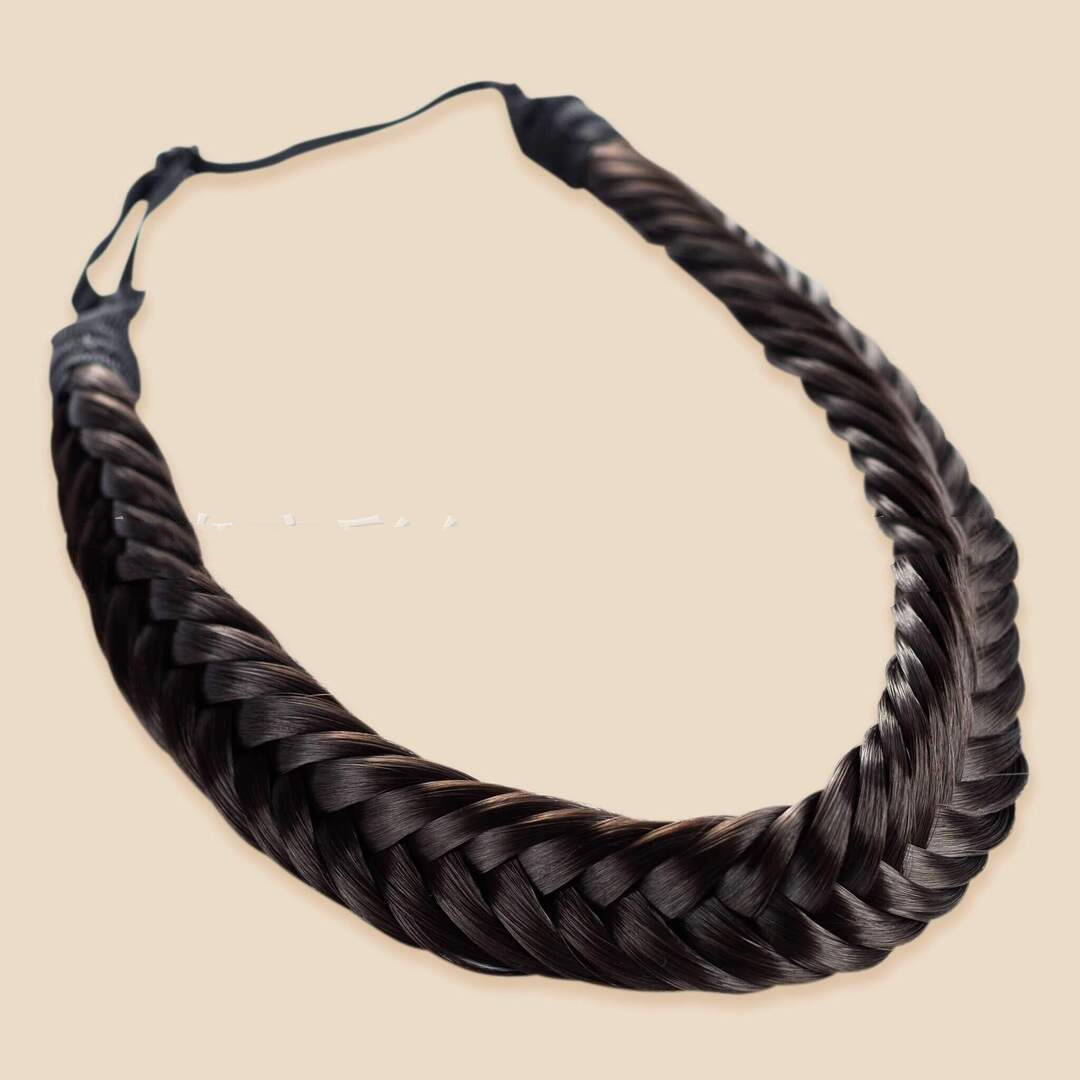 Fashion Braided Two-strand Wig Braid Headband - Image 6
