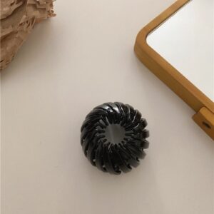 Korean Retro Geometric Elastic Hair Loop