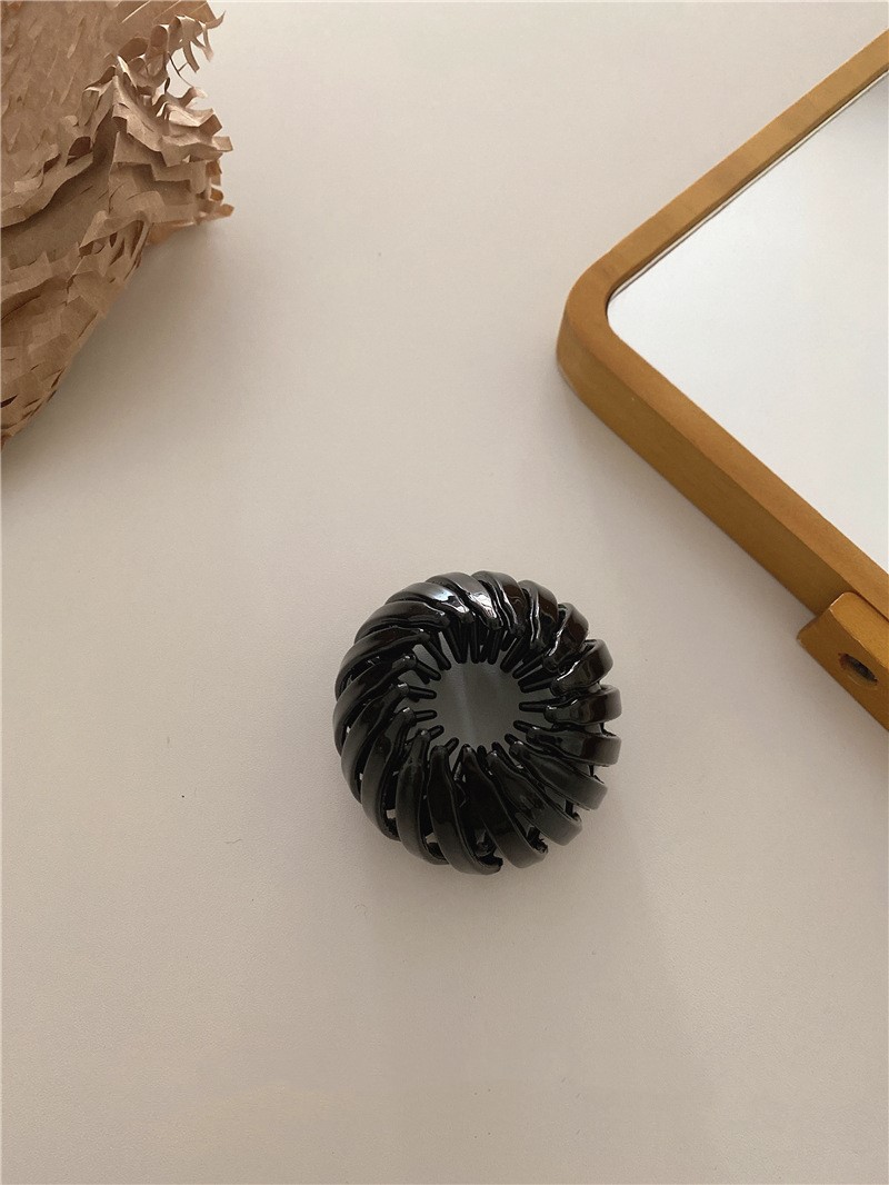 Korean Retro Geometric Elastic Hair Loop