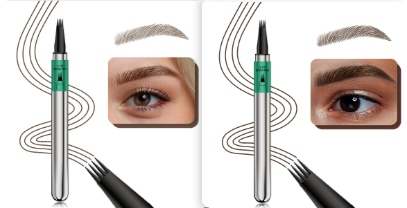 Four-claw Smudge-proof Wild Eyebrow Pencil - Image 6