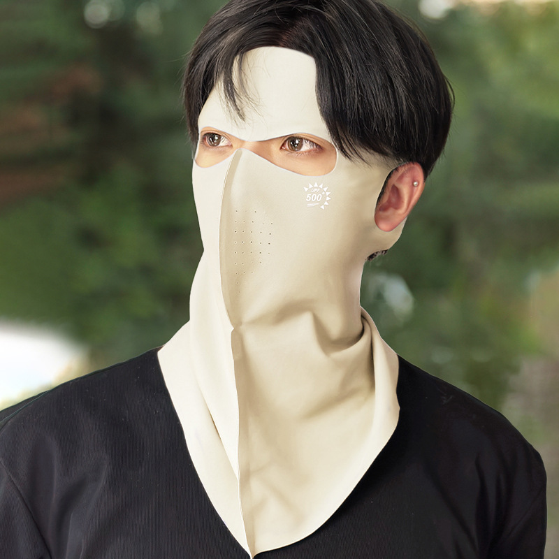 Full-Face Sun Protection Mens Cycling Neck Gaiter Mask - Image 4