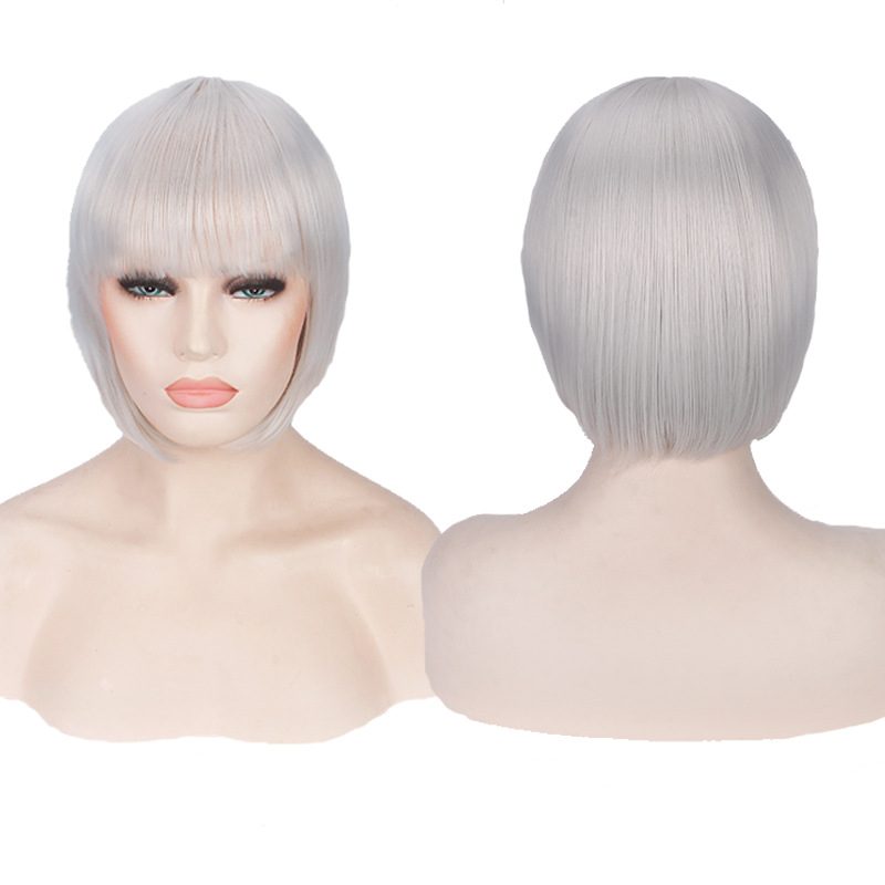 cosplay wig short hair bob - Image 8