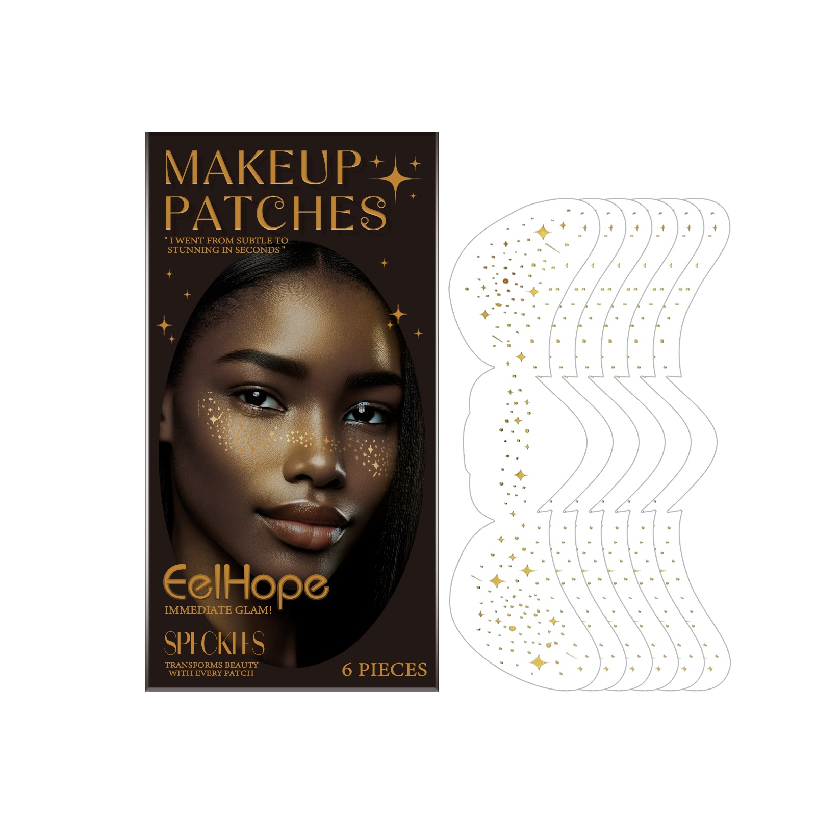 Sparkling Spot Tattoo Stickers For Natural Beauty