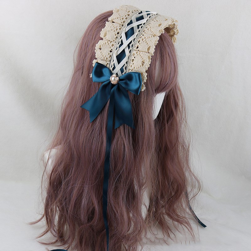 Japanese soft girl Lolita lace headdress - Image 12