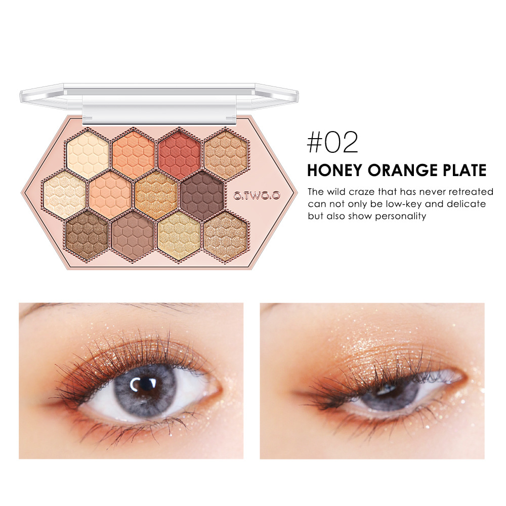 Hexagonal Star Diamond Palette Earth Eyeshadow - Image 2