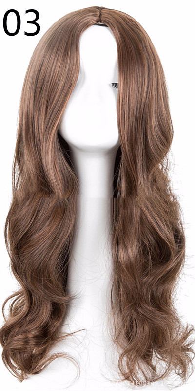 Fashion Big Wave Chemical Fiber Wig - Image 3