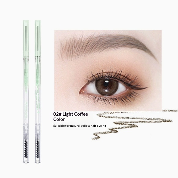 Double-ended Ultra-fine Waterproof Long-lasting Natural Eyebrow Pencil - Image 2