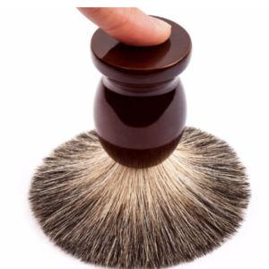 Beard brush shaving foam cleansing