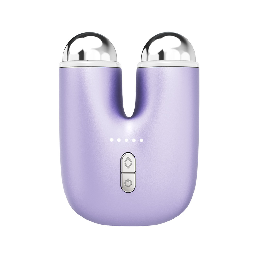 Color-light Vibration V-face Device Hot-compress Massager