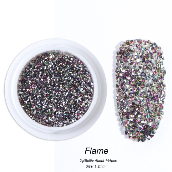 Nail jewelry colored diamonds - Image 5