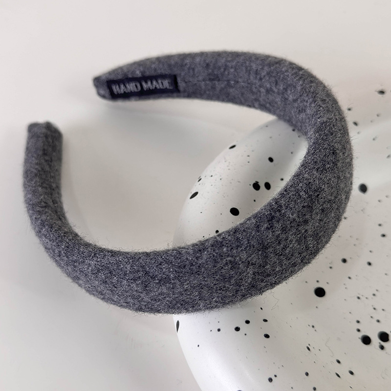 Women's French Retro Dots Knitted Headband - Image 7