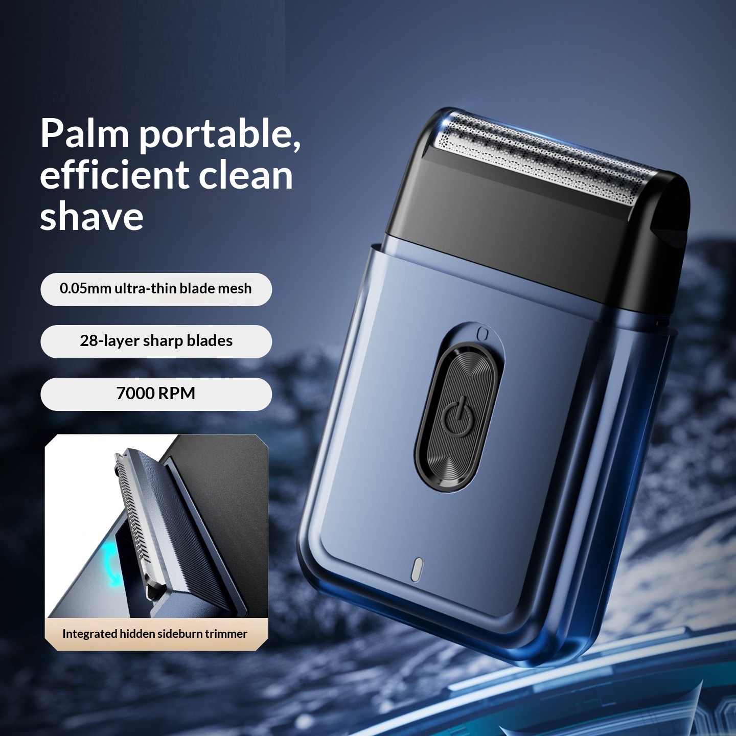 New Dual-blade Electric Mens Shaver