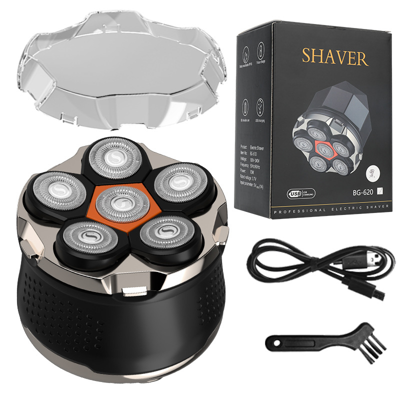 Men's Hair Clipper 6D Magnetic Suction Cutter Head - Image 5