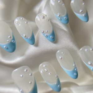 Handmade Custom Wear Armor Blue Pearl
