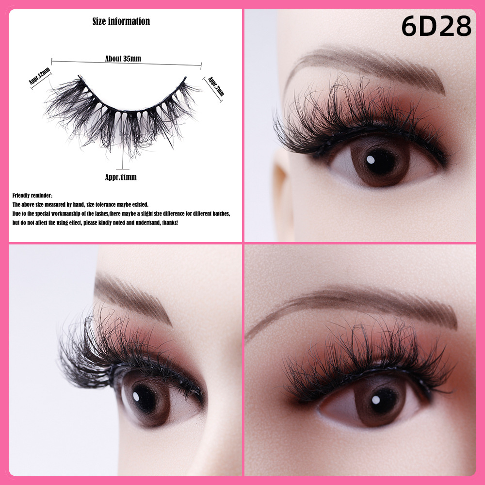 5 Pairs Of Thick False Eyelashes - Image 27