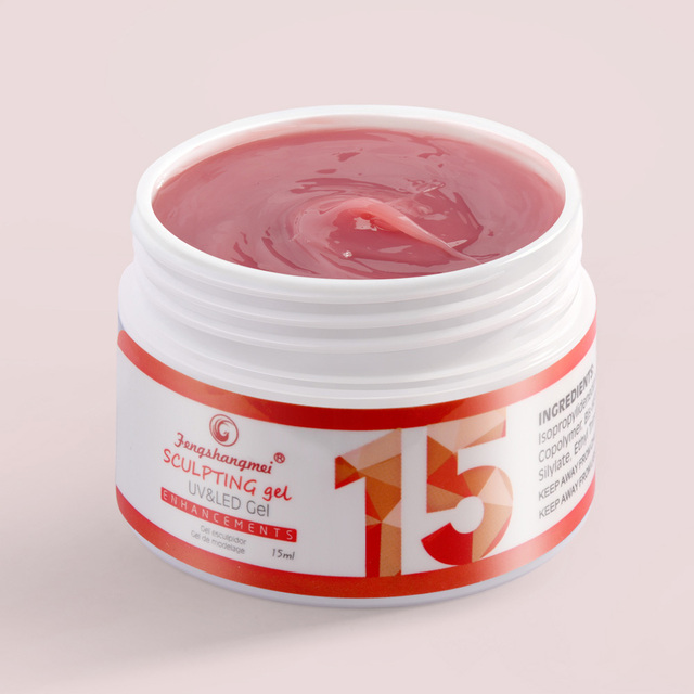 Fengshanei 15g Gel For Nail Extensions Clear Constructor - Image 15