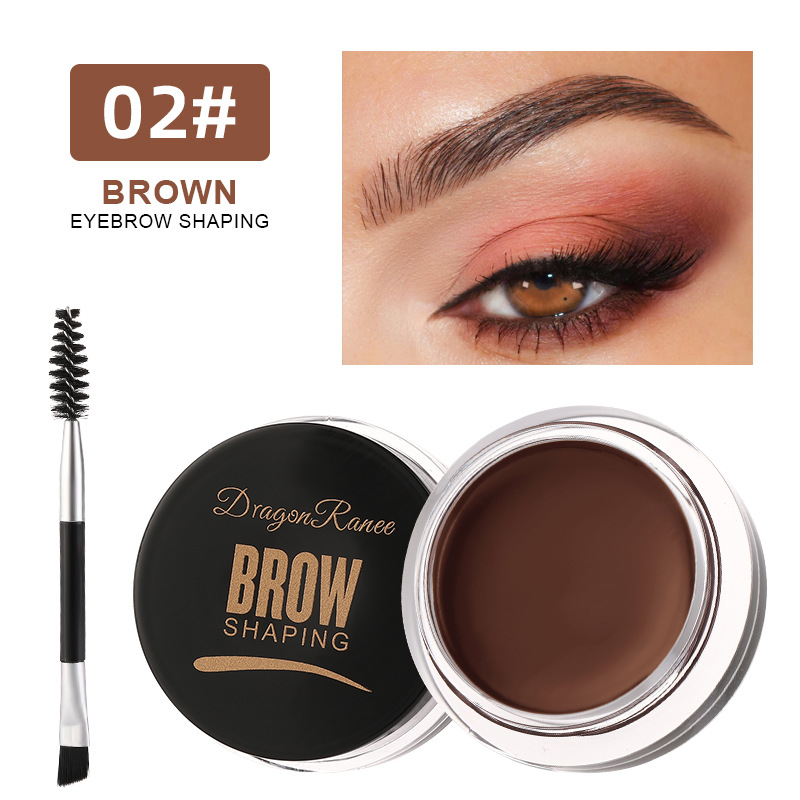Eyebrow Dye Cream Waterproof Long Lasting Singl Gel - Image 2