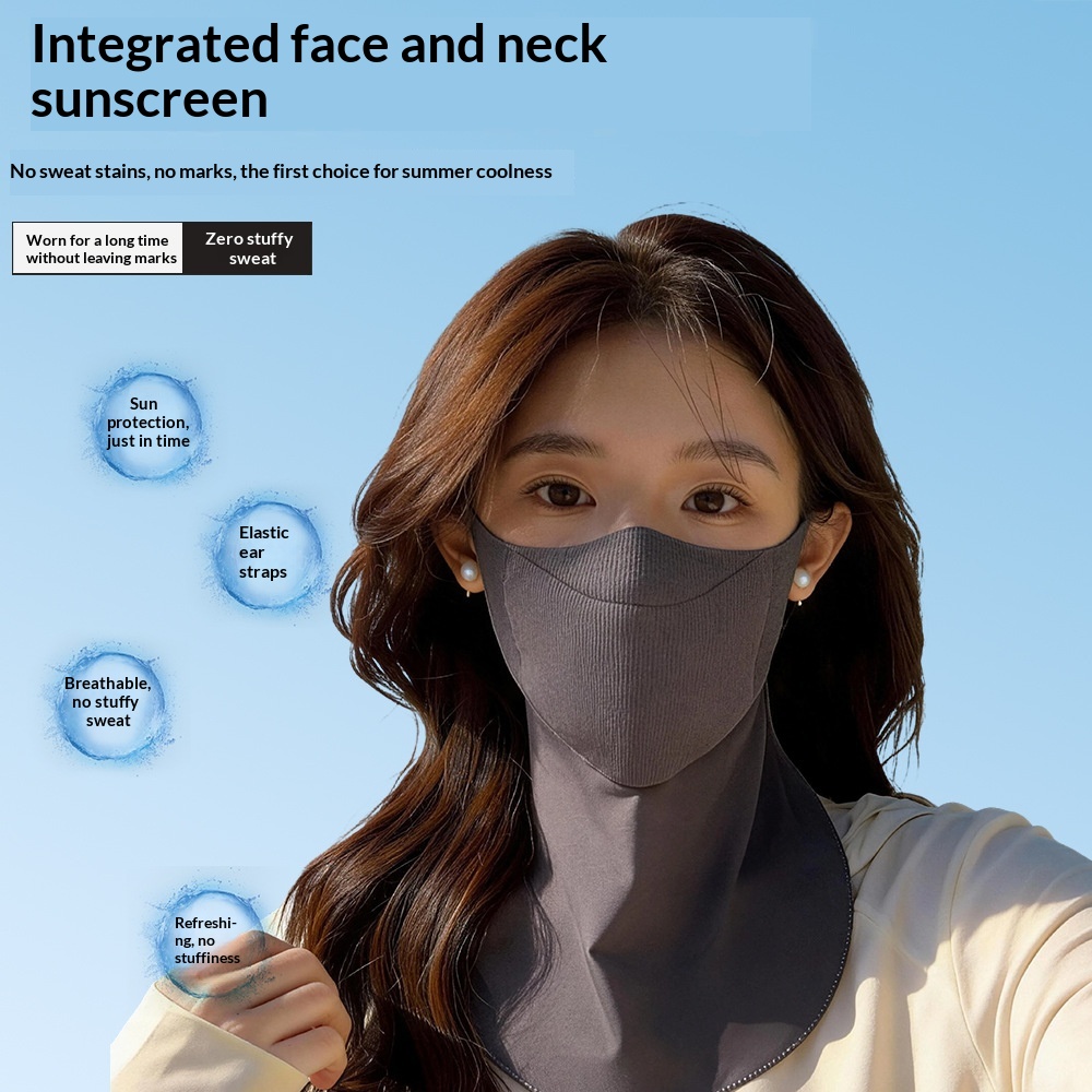 Summer Convenient Drinking Breathable Sun-Protective Face Mask - Image 3