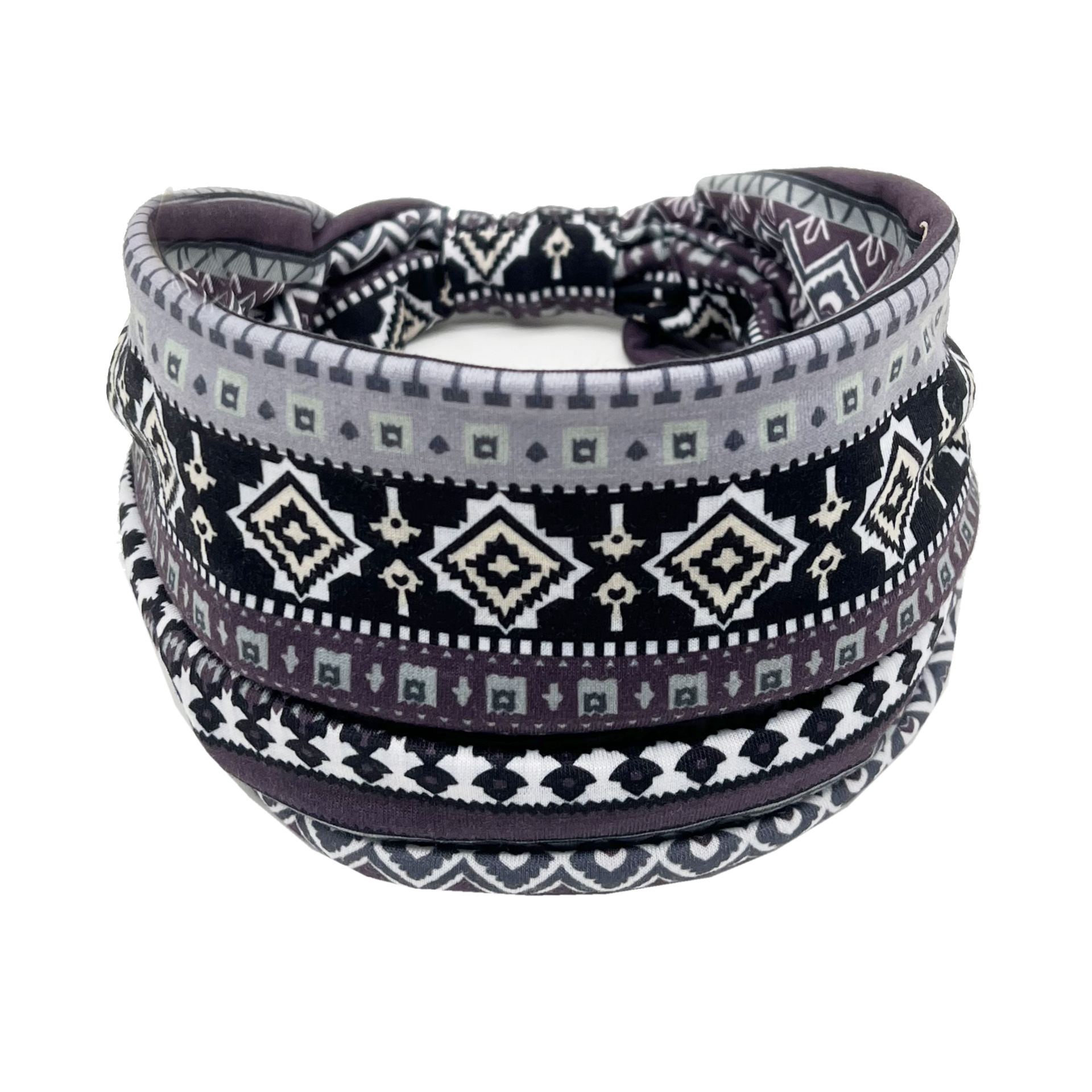 Hair Band Datura Flowers Headband Elastic And Sweat-absorbing Women's Wide Edge Hair Accessories - Image 16
