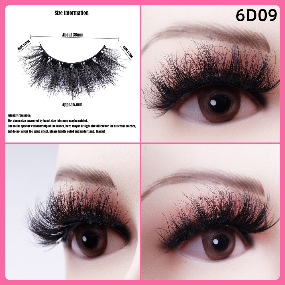 5 Pairs Of Thick False Eyelashes - Image 9