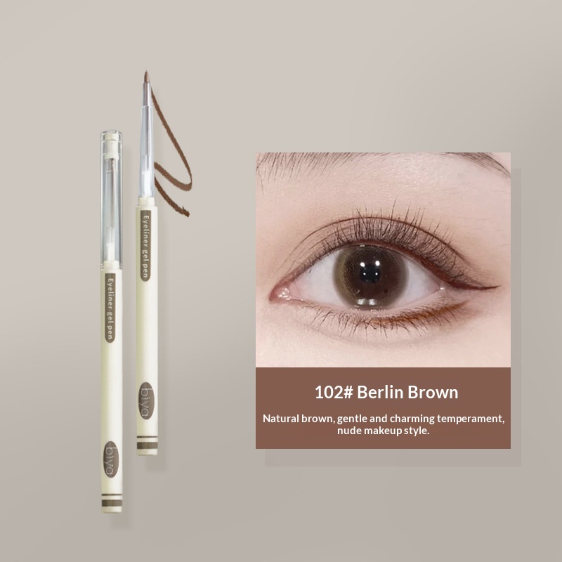 Long-lasting Waterproof And Sweat-proof Silky Smooth Liquid Eyeliner Pen - Image 2