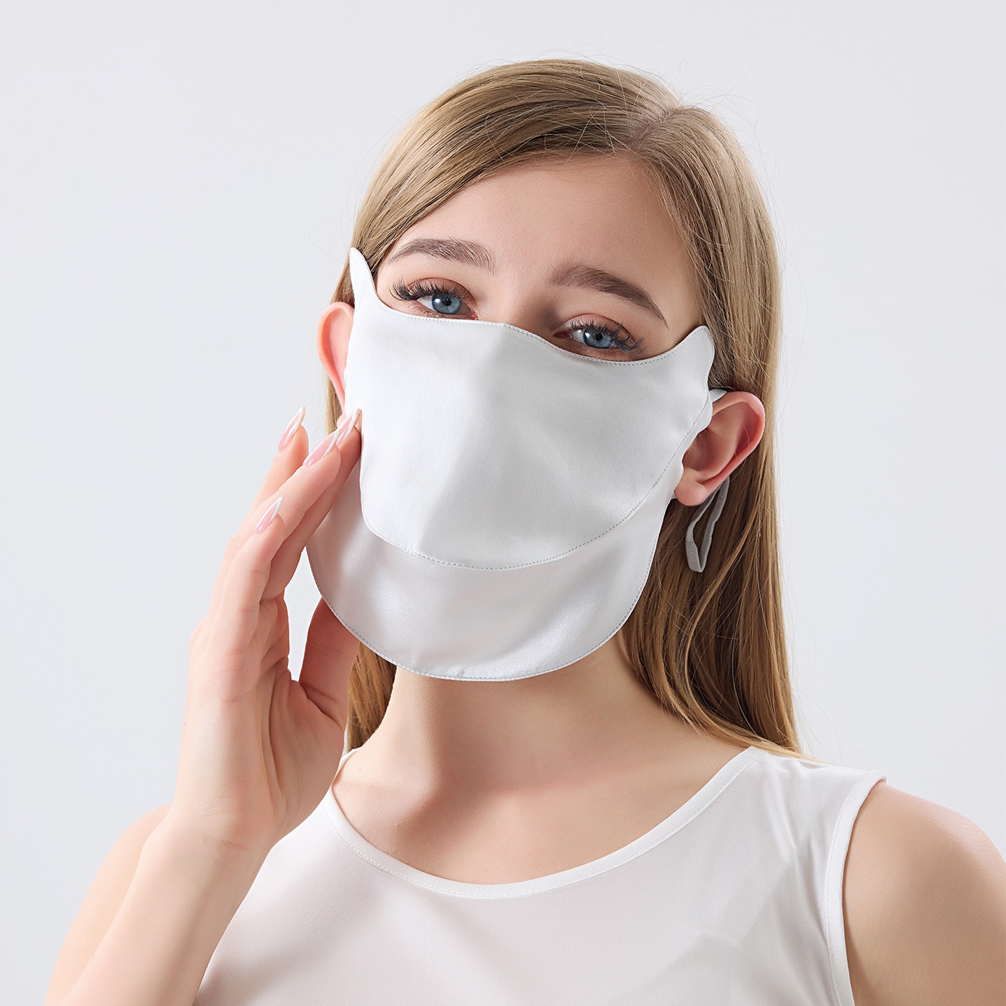Open-face Sun-protection Mask For Women UV-blocking - Image 4