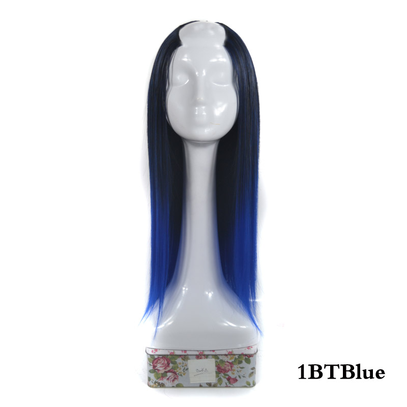 Women's Long Straight Hair U-shaped Half Headgear - Image 10