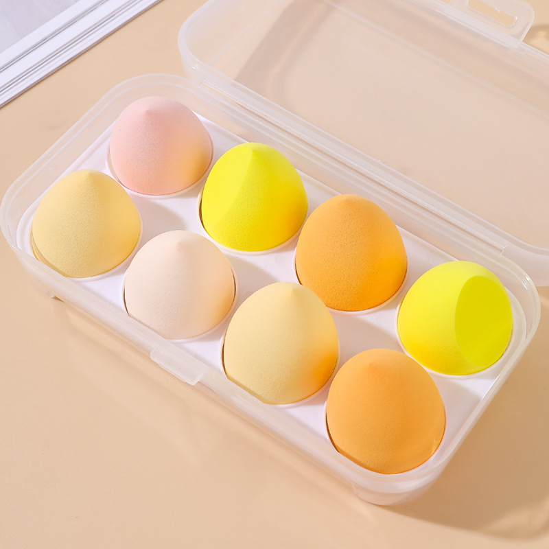 Cosmetic Egg Powder Puff Cushion Super Soft Smear-proof Beauty Blender Studio Sponge Egg - Image 12