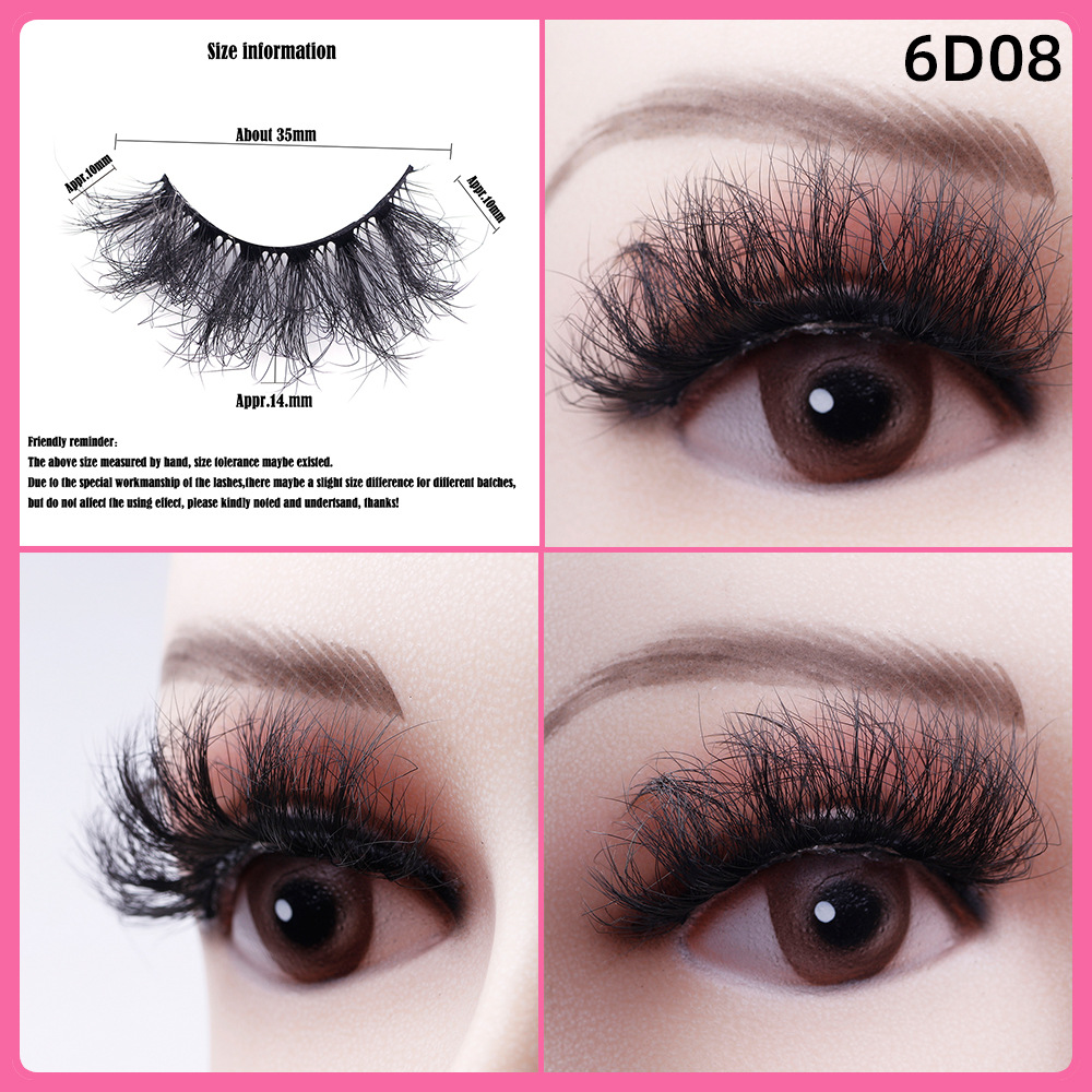 5 Pairs Of Thick False Eyelashes - Image 8