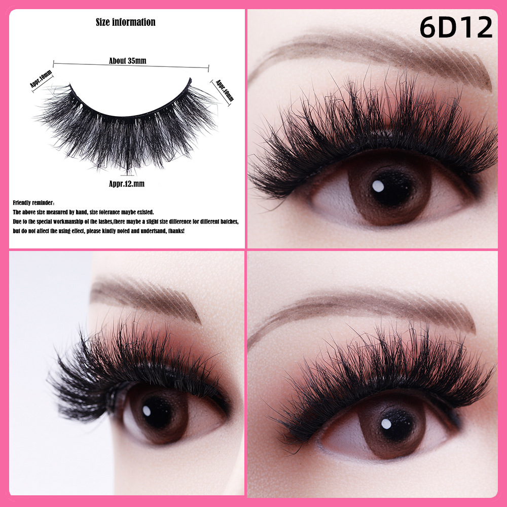 5 Pairs Of Thick False Eyelashes - Image 12