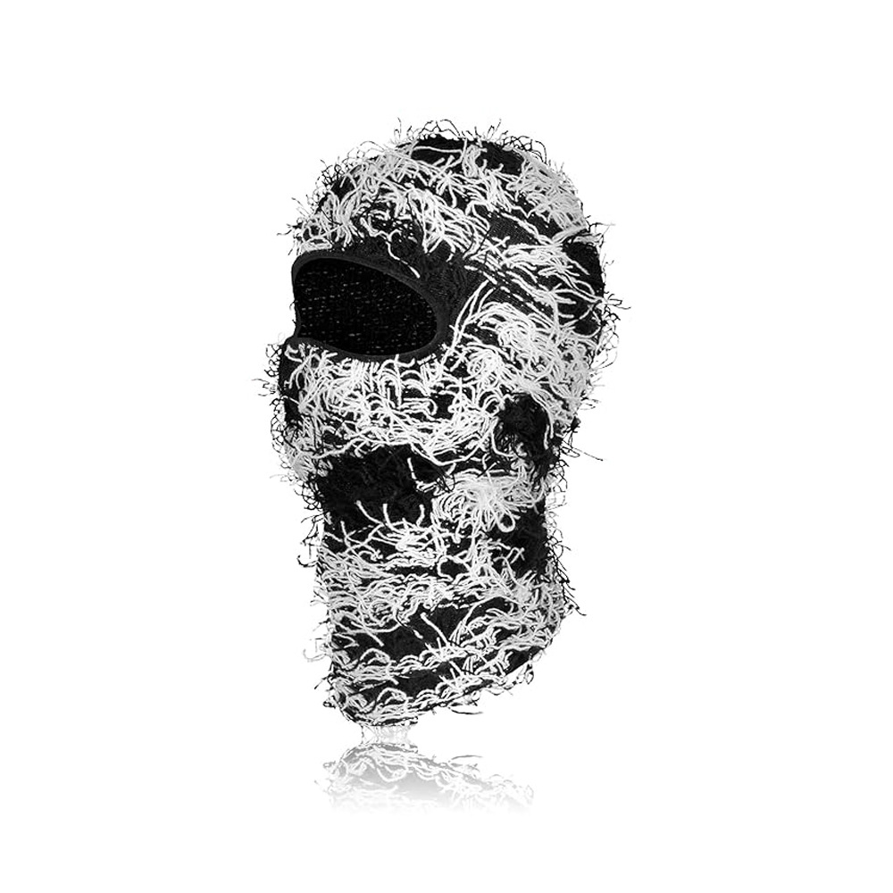 European And American Knitted Warm Face Mask - Image 23