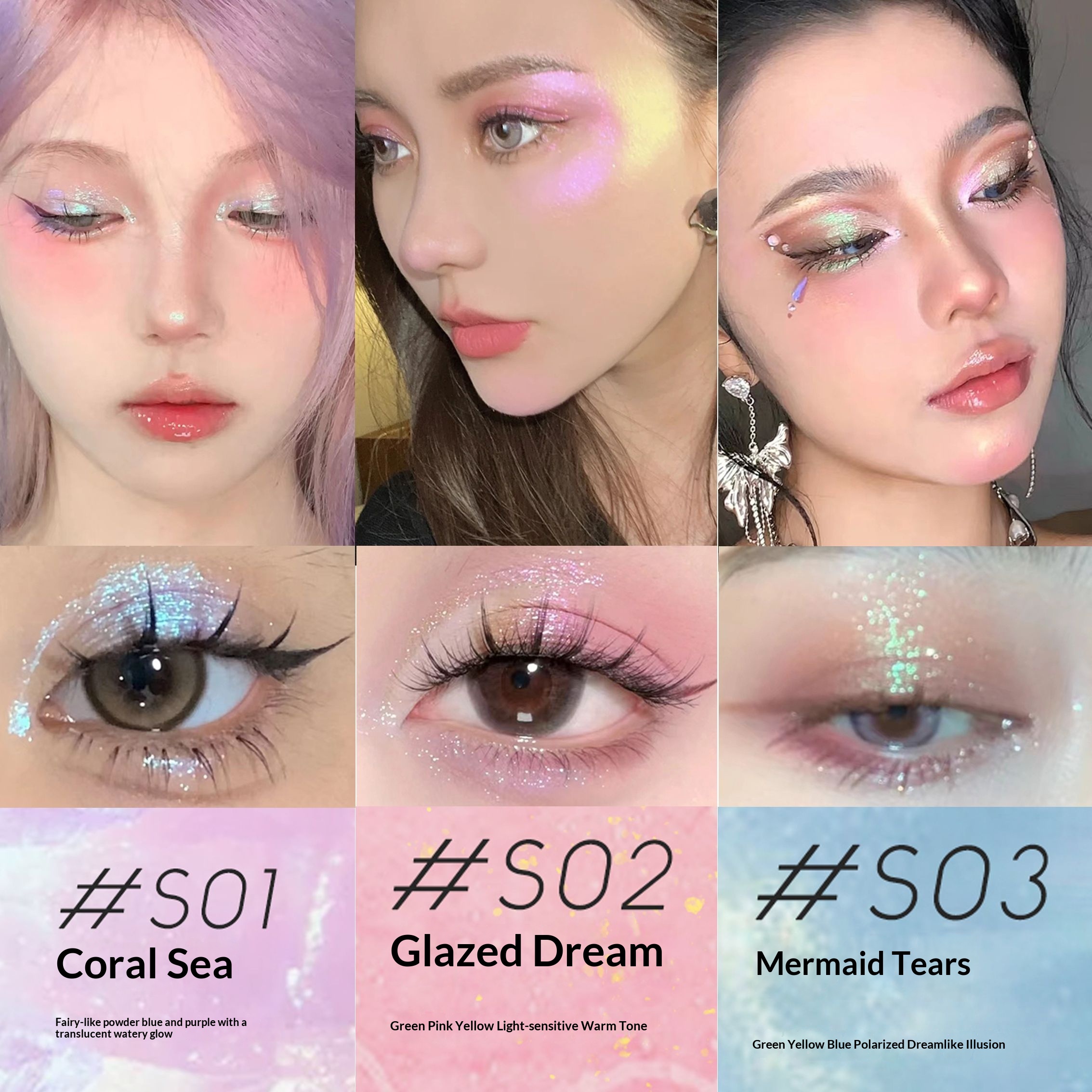 Chameleon Liquid Eyeshadow Shimmering Highlighter - Image 10