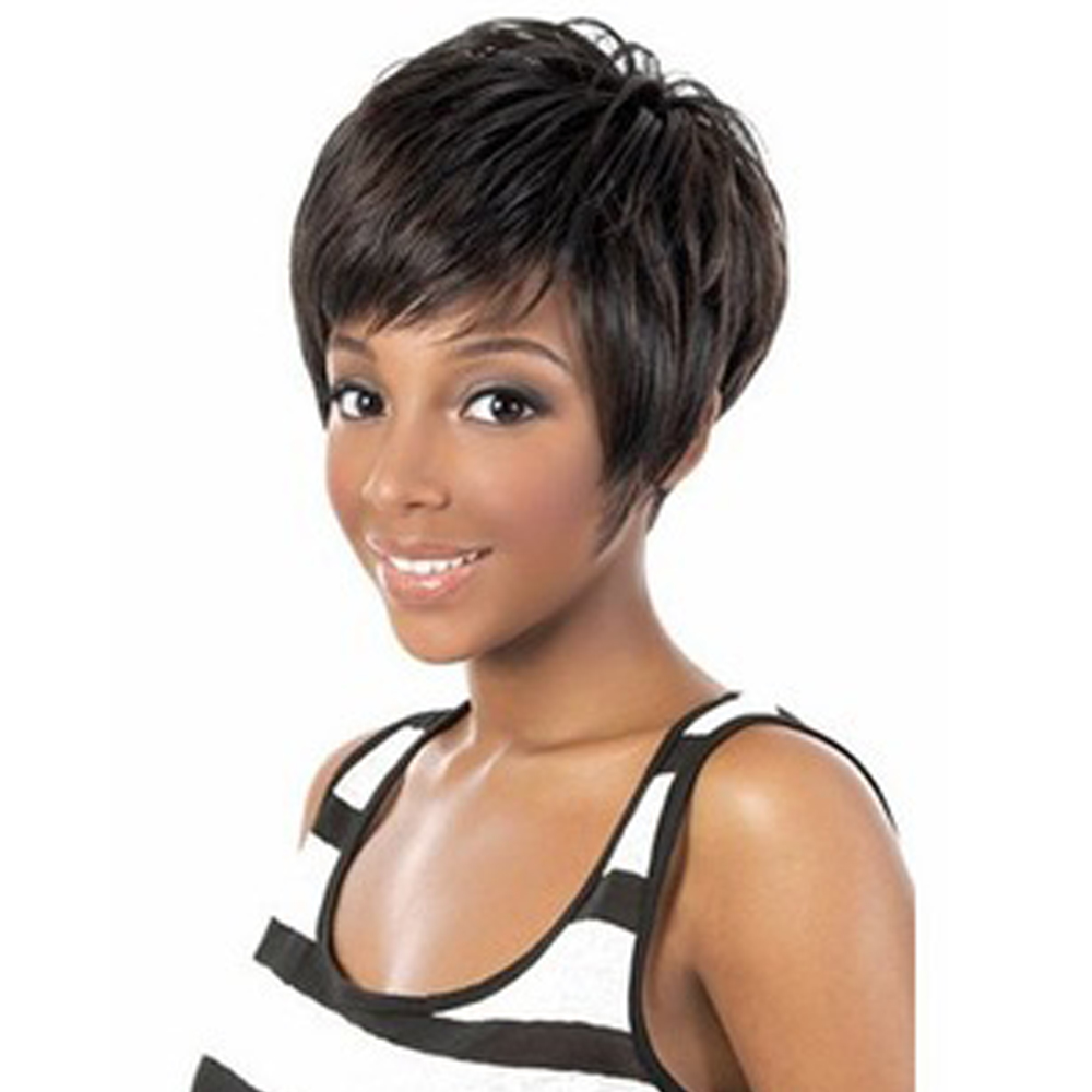 Women's Short Curly Synthetic High Temperature Wig - Image 2