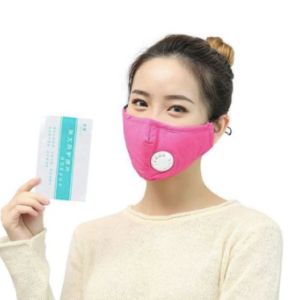 Fashion Thicken Anti Wind Mouth Muffle Anti Air Pollution Mouth Mask With Filter